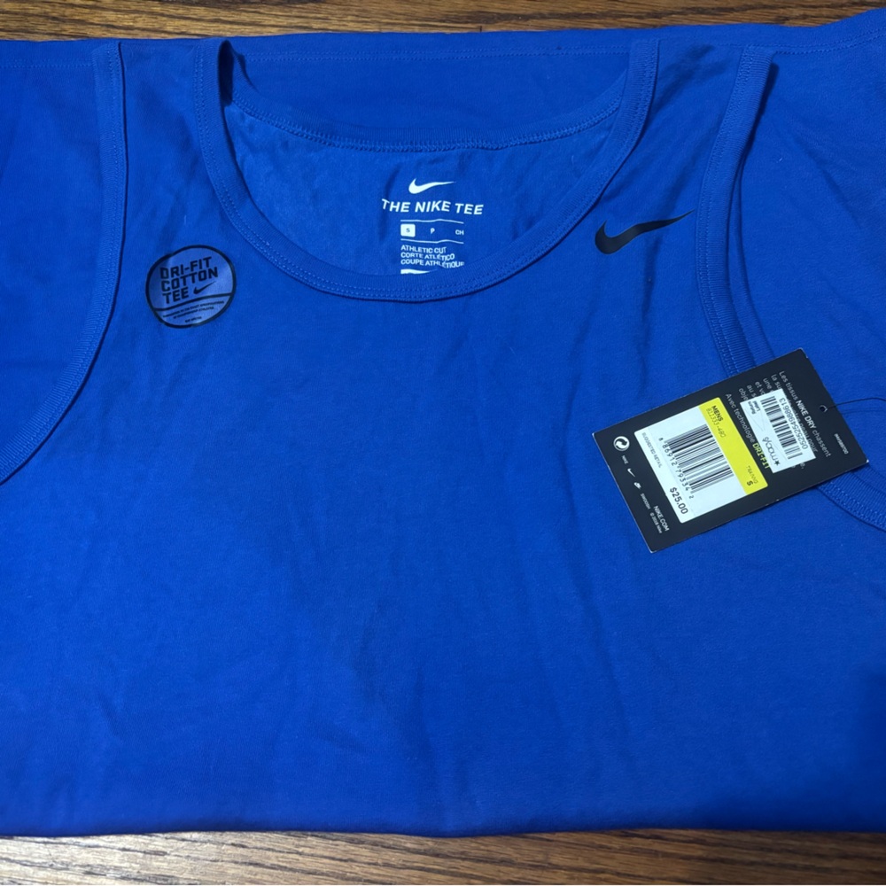 Nike Men's Royal Blue Tank Top Dri Fit Small